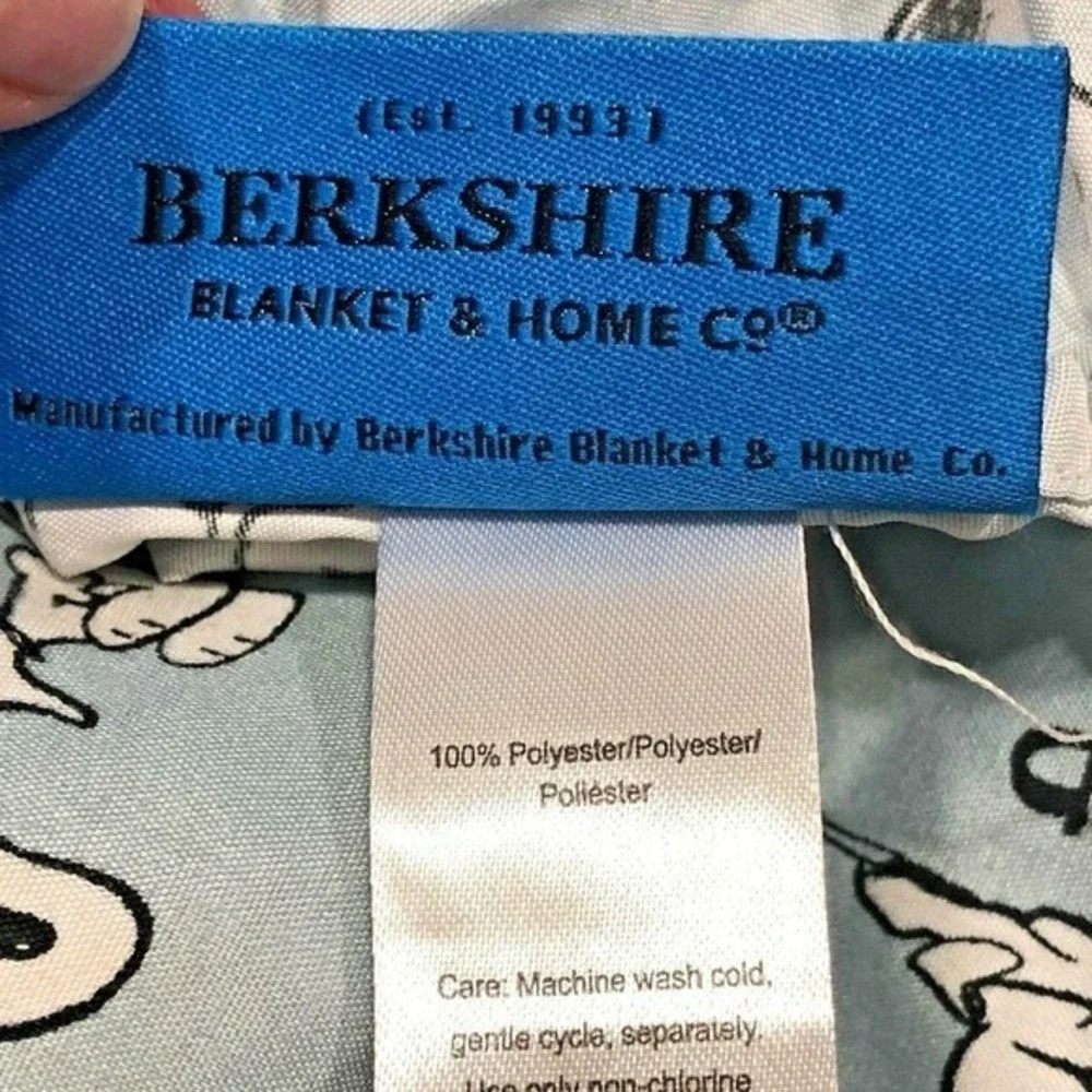 Peanuts Snoopy Berkshire Twin Fitted Sheet‎ 2 Pillow Cases Set Emotions Teen